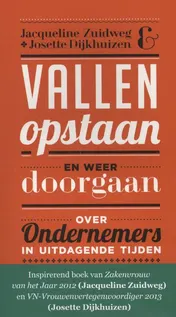Omslag van Vallen, opstaan en weer doorgaan