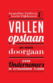 Omslag van Vallen, opstaan en weer doorgaan