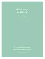 Omslag van Gewichtige gedachten