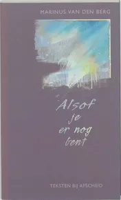 Omslag van Alsof je er nog bent