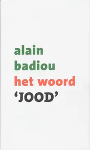 Omslag van Het woord 'jood'