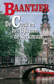 Omslag van De Cock en het lijk aan de kerkmuur
