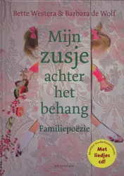 Omslag van Mijn zusje achter het behang