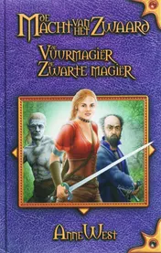 Omslag van De vuurmagiër / De zwarte magiër