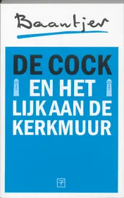 Omslag van De Cock en het lijk aan de kerkmuur