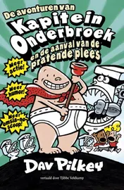 Omslag van Kapitein onderbroek en de aanval van de pratende plees