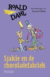 Omslag van Sjakie en de chocoladefabriek