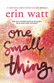 Omslag van One small thing