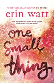 Omslag van One small thing