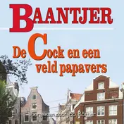 Omslag van De Cock en een veld papavers