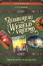 Omslag van Reisbureau Wereldvreemd vooruitleesexemplaar