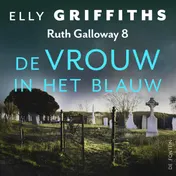 Omslag van De vrouw in het blauw