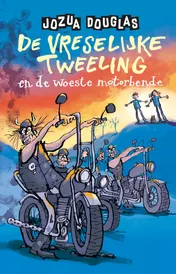 Omslag van De vreselijke tweeling en de woeste motorbende