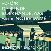 Omslag van De blinde boekhandelaar van de Notre Dame
