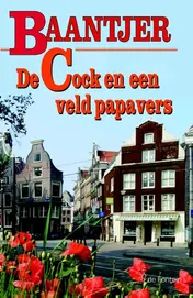Omslag van De Cock en een veld papavers