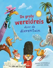 Omslag van De grote wereldreis door de dierentuin