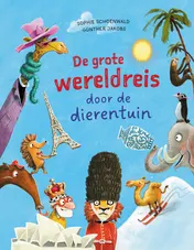 Omslag van De grote wereldreis door de dierentuin