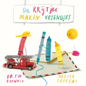 Omslag van De krijtjes maken vriendjes