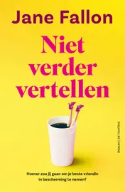 Omslag van Niet verder vertellen