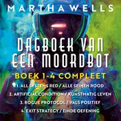 Omslag van Dagboek van een Moordbot - boek 1-4 compleet