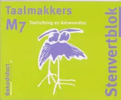 Omslag van Toelichting / antwoorden