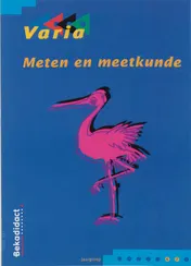 Omslag van Varia Meten en meetkunde