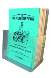 Omslag van Opbergbakje bij Taal- en Rekentoppers plastic