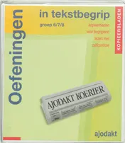 Omslag van Ajodakt Oefeningen in tekstbegrip