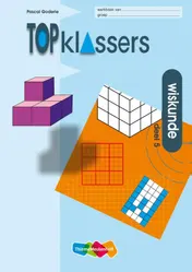 Omslag van Topklassers 5 groep 7-8 werkboek wiskunde 5 ex