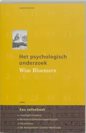 Omslag van Het psychologisch onderzoek