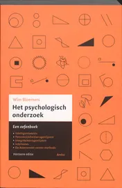 Omslag van Het psychologisch onderzoek