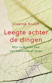 Omslag van Leegte achter de dingen