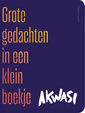 Omslag van Grote gedachten in een klein boekje