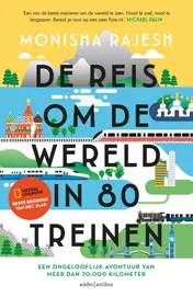 Omslag van De reis om de wereld in 80 treinen