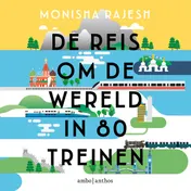 Omslag van De reis om de wereld in 80 treinen