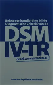 Omslag van Beknopte handleiding bij de diagnostische criteria van de DSM-IV-TR