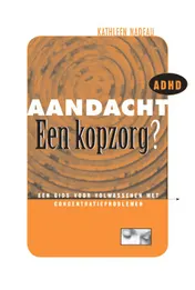 Omslag van Aandacht. Een kopzorg?