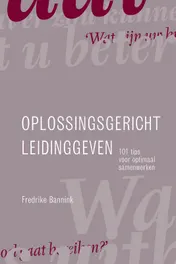 Omslag van Oplossingsgericht leidinggeven