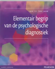 Omslag van Elementair begrip van de psychologische diagnostiek