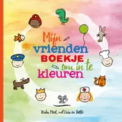 Omslag van Mijn vriendenboekje om in te kleuren