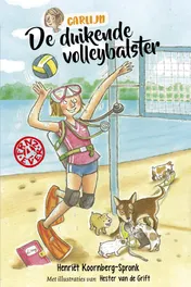 Omslag van De duikende volleybalster