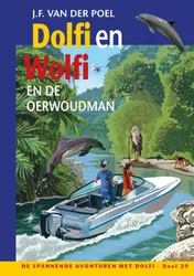 Omslag van Dolfi en Wolfi en de oerwoudman
