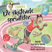 Omslag van De skatende sprintster