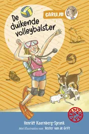 Omslag van De duikende volleybalster