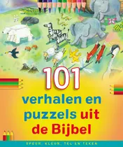 Omslag van 101 verhalen en puzzels uit de Bijbel