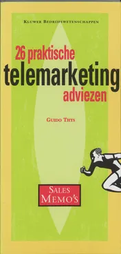 Omslag van 26 praktische telemarketing-adviezen