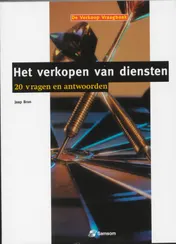 Omslag van Het verkopen van diensten