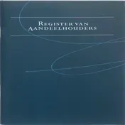Omslag van Register van aandeelhouders