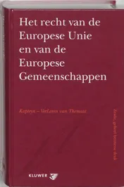 Omslag van Het recht van de Europese Unie en de Europese Gemeenschappen