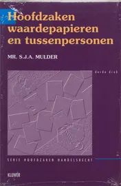 Omslag van Hoofdzaken waardepapieren en tussenpersonen